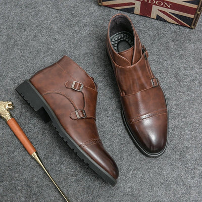 Héctor | Double Monk Strap Boots